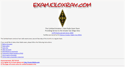 Desktop Screenshot of exam.kiloxray.com