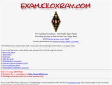 Tablet Screenshot of exam.kiloxray.com