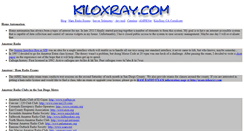 Desktop Screenshot of kiloxray.com